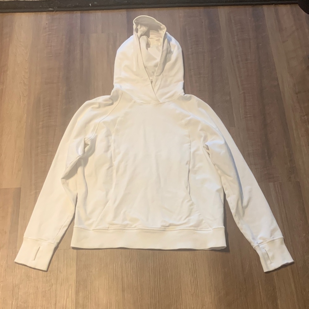 lululemon White Hoodie Women’s Size 6